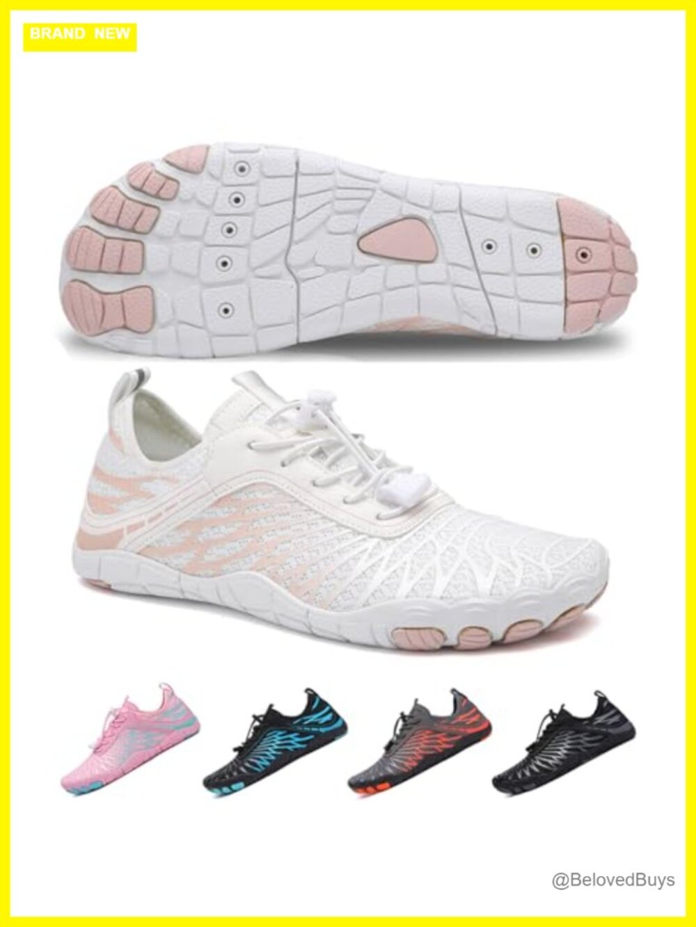 Barefoot Shoes for Men Women, Wide Toe Box, Non-Slip Athletic Footwear